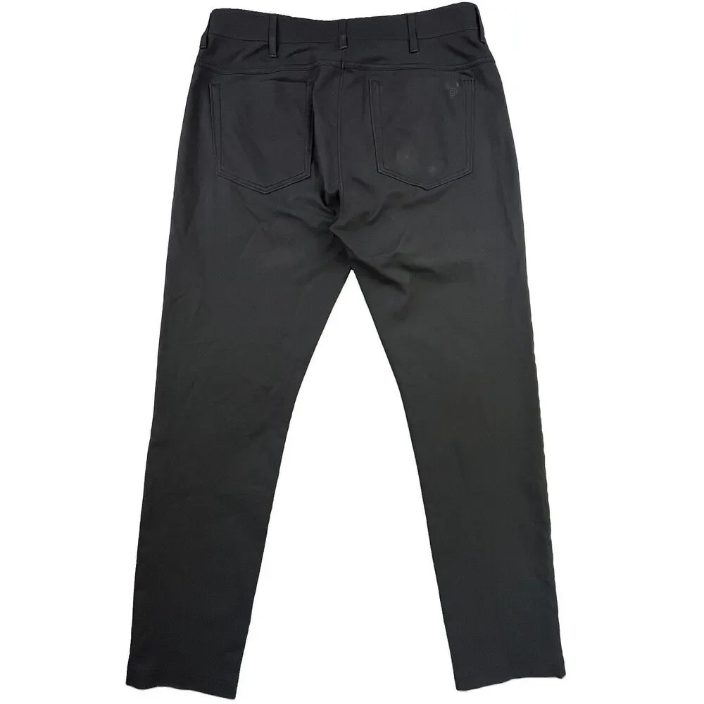Public Rec Pants Mens 32x32 (Fits 32x31) Black Game Changer Performance Stretch